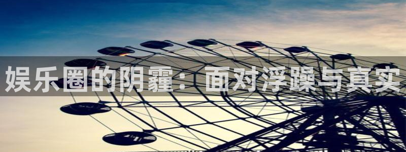 庄闲和游戏官网：娱乐圈的阴霾：面对浮躁与真实